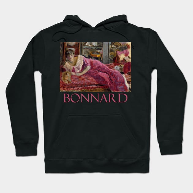 Misia on a Divan by Pierre Bonnard Hoodie by Naves